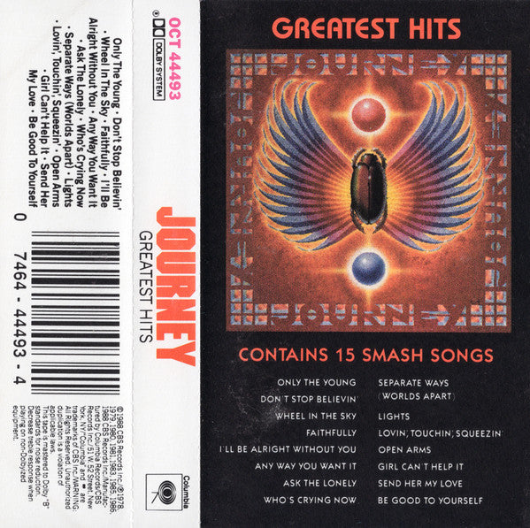 Journey : Greatest Hits (Cass, Comp)