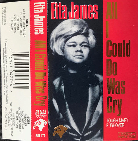 Etta James : All I Could Do Was Cry (Cass, Comp)