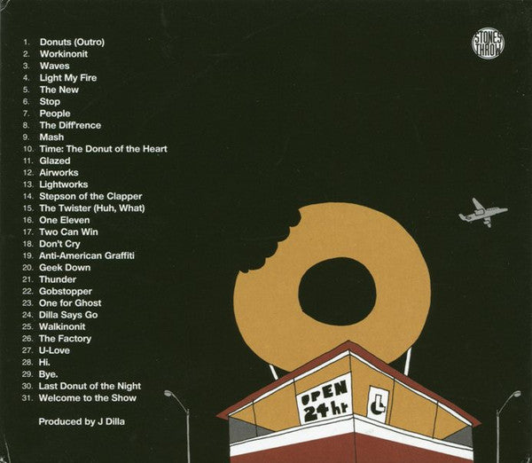 J Dilla : Donuts (CD, Album, RE, RP, Dig)