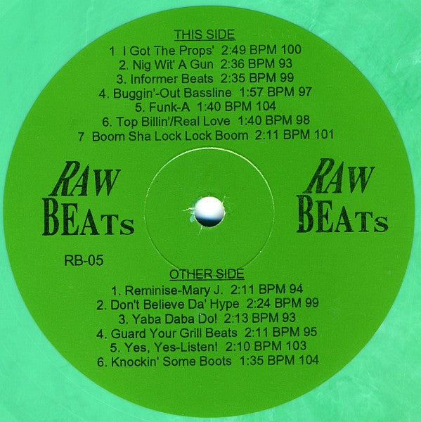 Raw Beats : Raw Beats #05 (LP, Gre)