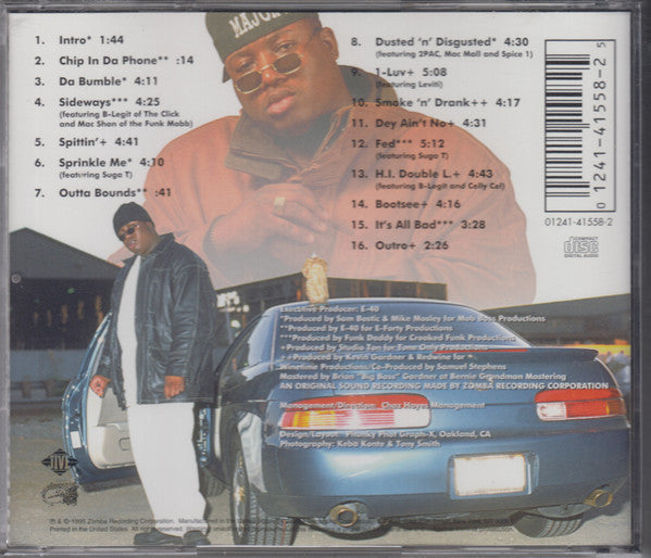 E-40 : In A Major Way (CD, Album, RE)