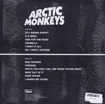 Arctic Monkeys : AM (LP, Album, RE, 180)