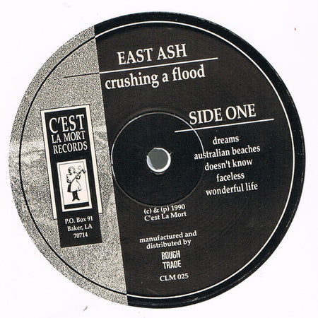 East Ash : Crushing A Flood (LP, Album, Ltd, Whi)
