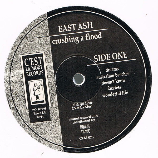 East Ash : Crushing A Flood (LP, Album, Ltd, Whi)