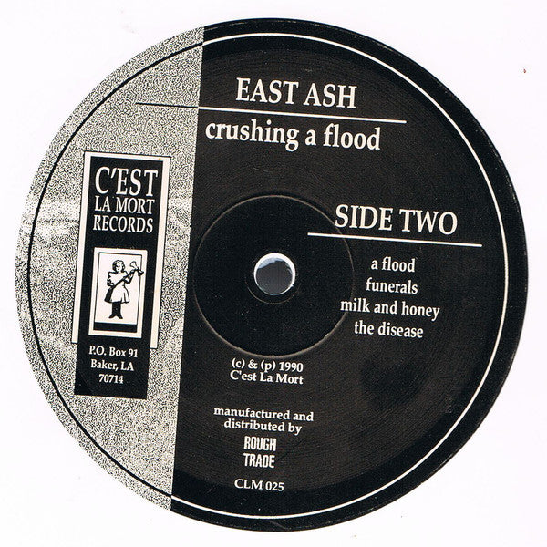 East Ash : Crushing A Flood (LP, Album, Ltd, Whi)