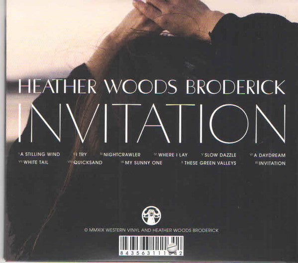 Heather Woods Broderick : Invitation  (CD, Album, 4-p)