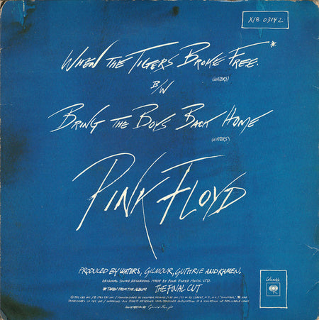 Pink Floyd : The Wall (Music From The Film) (7", Single, Ter)