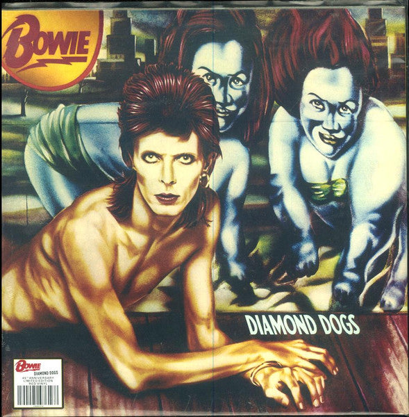 David Bowie : Diamond Dogs (LP, Album, Ltd, RE, RM, RP, Red)