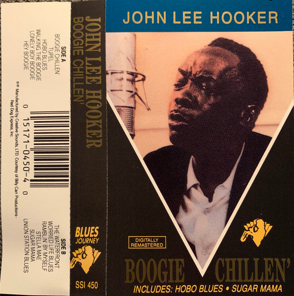 John Lee Hooker : Boogie Chillen' (Cass, Comp, RM)