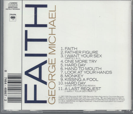 George Michael : Faith (CD, Album)