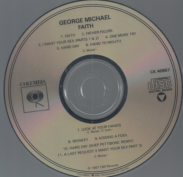 George Michael : Faith (CD, Album)