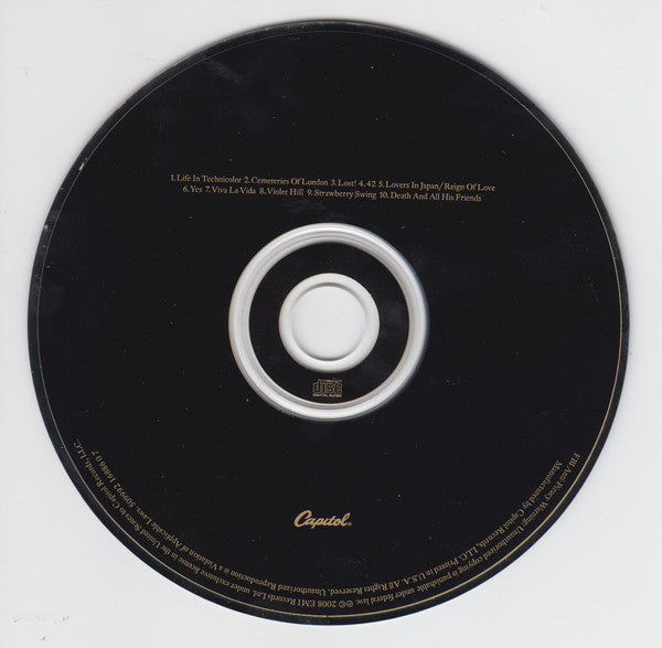 Coldplay : Viva La Vida Or Death And All His Friends (CD, Album, Jew)