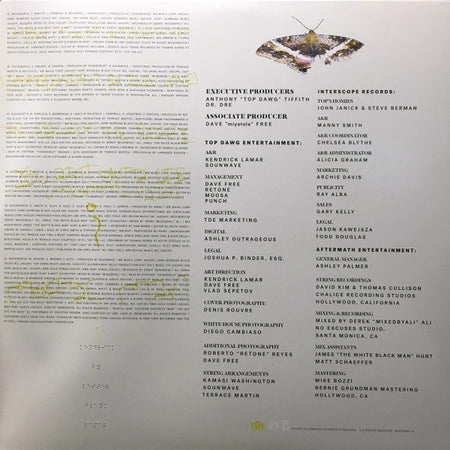 Kendrick Lamar : To Pimp A Butterfly (2xLP, Album, Gat)