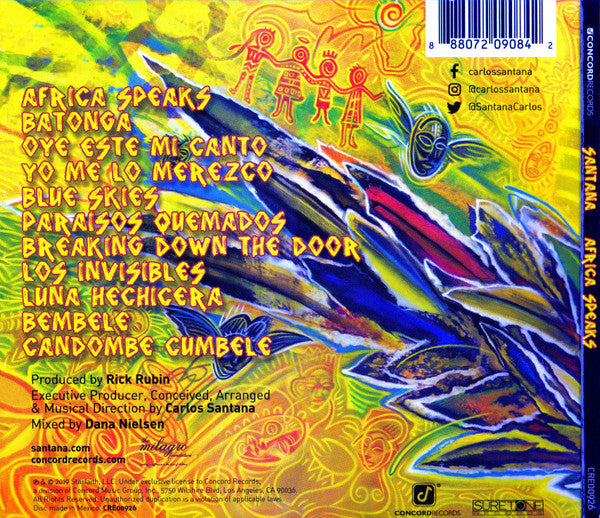 Santana : Africa Speaks (CD, Album)