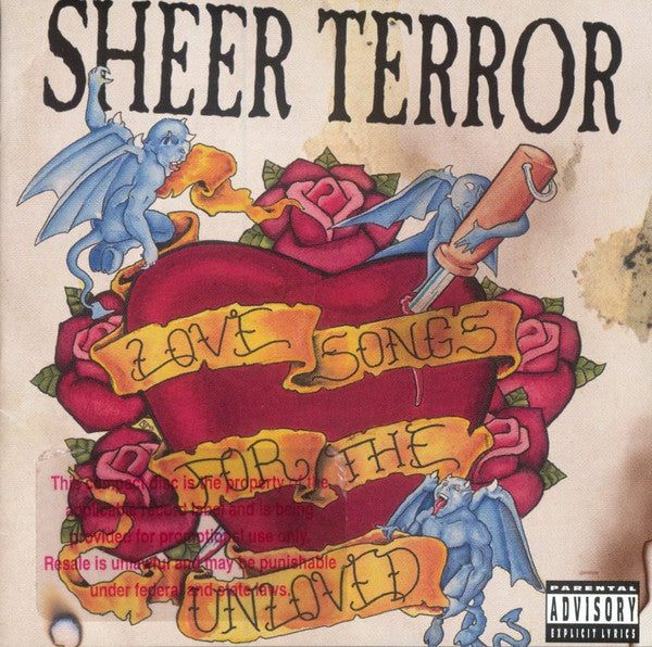 Sheer Terror : Love Songs For The Unloved (CD, Album)