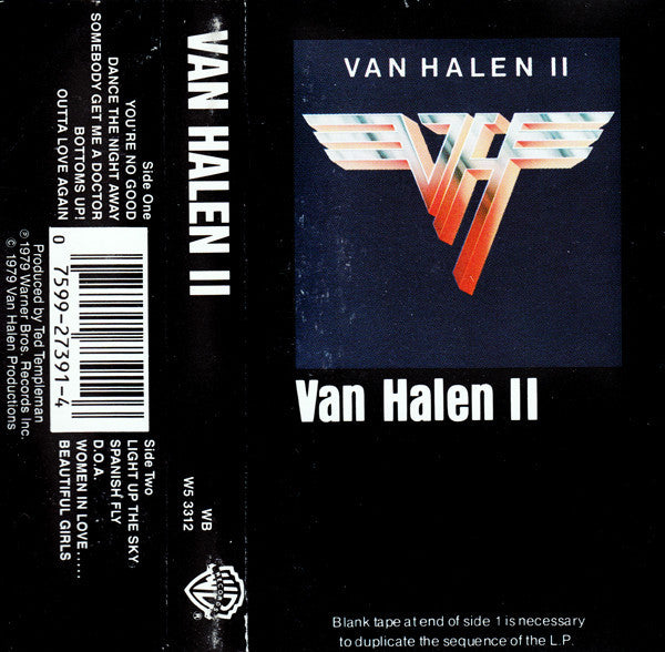 Van Halen : Van Halen II (Cass, Album)
