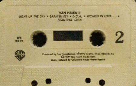 Van Halen : Van Halen II (Cass, Album)