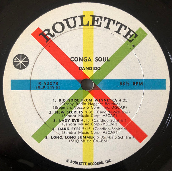 Candido : Conga Soul (LP, Album, Mono)
