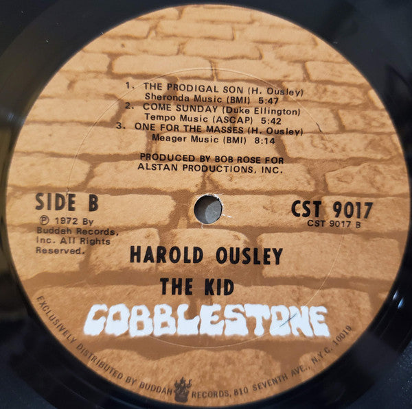 Harold Ousley : The Kid! (LP, Album, ARP)
