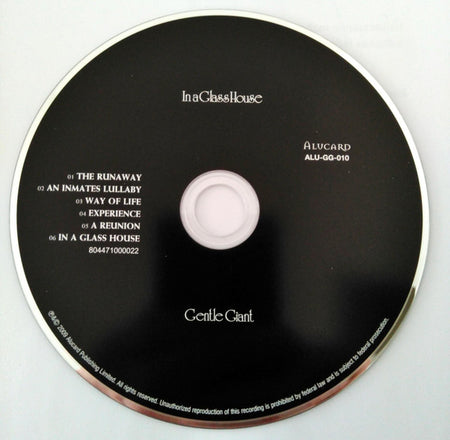 Gentle Giant : In A Glass House (CD, Album, RE, RM)