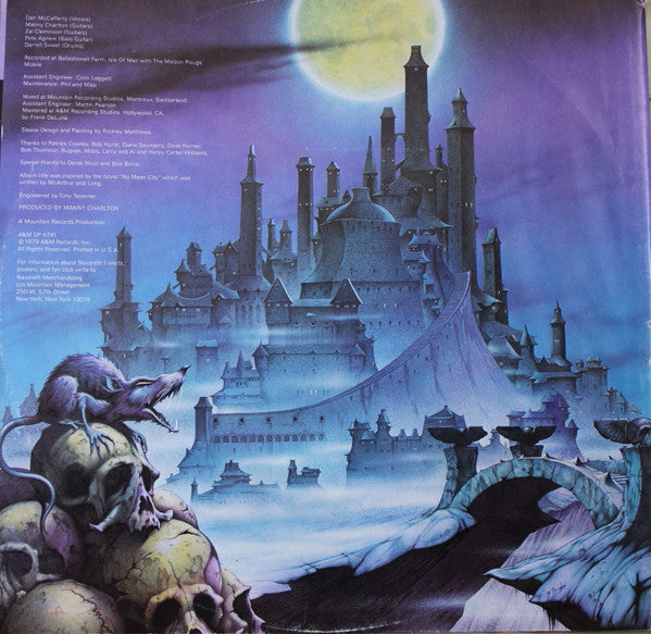 Nazareth (2) : No Mean City (LP, Album, Pit)