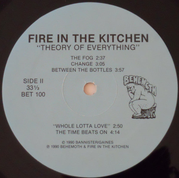 Fire In The Kitchen : Theory Of Everything (LP, Album)