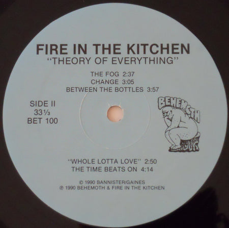Fire In The Kitchen : Theory Of Everything (LP, Album)