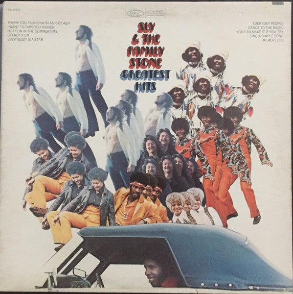 Sly & The Family Stone : Greatest Hits (LP, Comp, RE, Car)