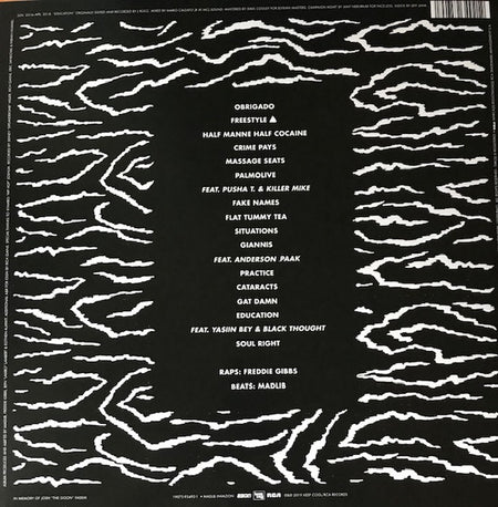 Freddie Gibbs & Madlib : Bandana (LP, Album)