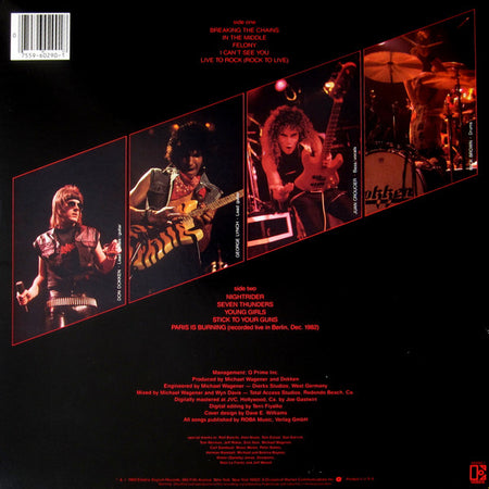 Dokken : Breaking The Chains (LP, Album, SP )