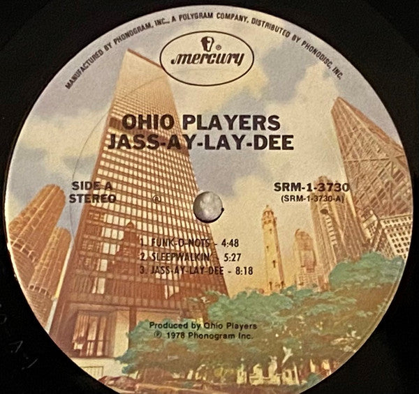 Ohio Players : Jass-Ay-Lay-Dee (LP, Album, Gat)