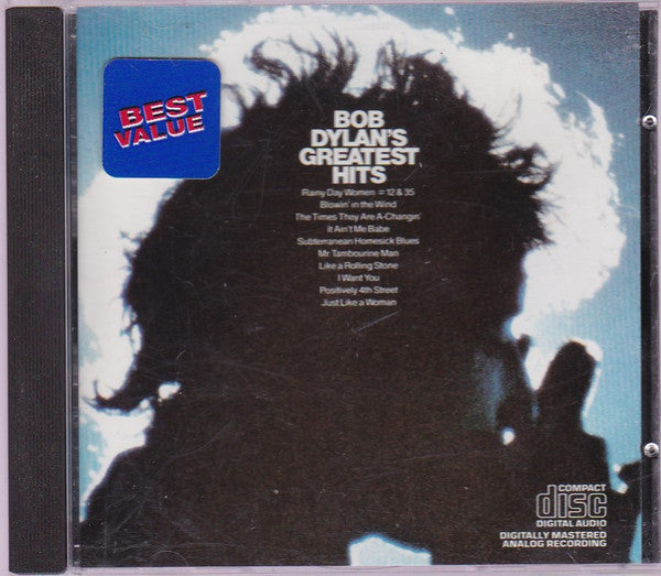 Bob Dylan : Bob Dylan's Greatest Hits (CD, Comp, RE, RP)
