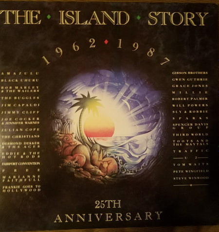 Various : The Island Story 1962 - 1987 25Th Anniversary (2xLP, Comp, Club)