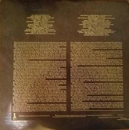 Various : The Island Story 1962 - 1987 25Th Anniversary (2xLP, Comp, Club)