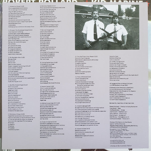 Robert Pollard : Kid Marine (LP, Album, RE)