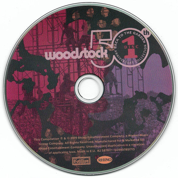 Various : Woodstock (Back To The Garden)  (3xCD, Comp, RM, 50t)