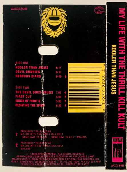 My Life With The Thrill Kill Kult : Kooler Than Jesus (Cass, Comp, Bri)