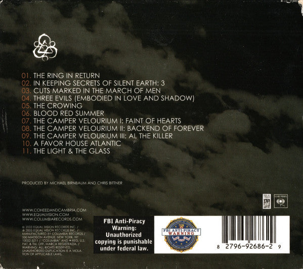 Coheed And Cambria : In Keeping Secrets Of Silent Earth: 3 (CD, Album, Sli)