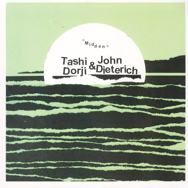 Tashi Dorji & John Dieterich : Midden (LP, Album, Ltd, Gre)