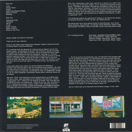 Throbbing Gristle : D.o.A. The Third And Final Report (LP, Album, Ltd, RE, Gre)