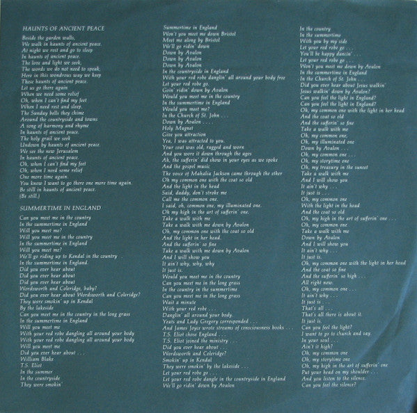 Van Morrison : Common One (LP, Album, Los)