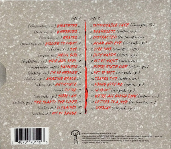 Ani DiFranco : Living In Clip (2xCD, Album, All)