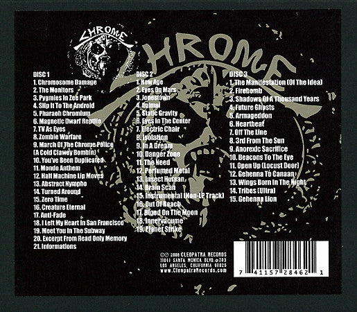 Chrome (8) : Chrome Box (3xCD + Box, Comp, Dlx, Ltd, RE)