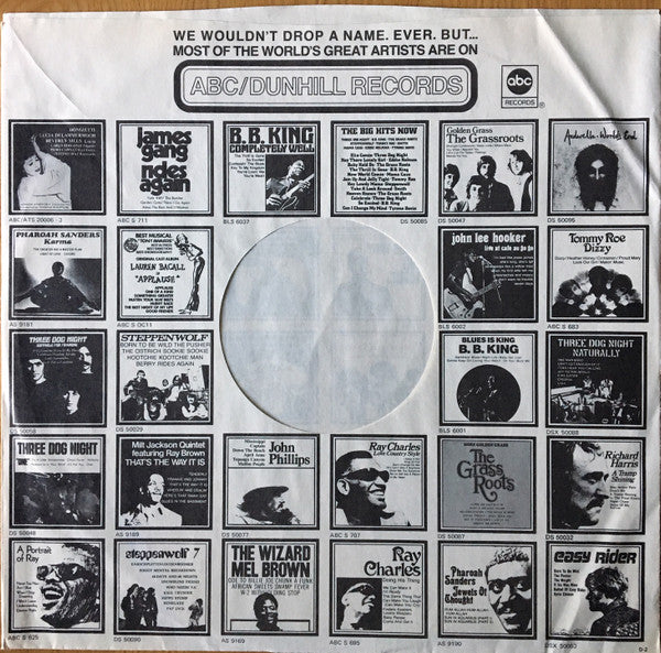 Ray Charles : Volcanic Action Of My Soul (LP, Album)