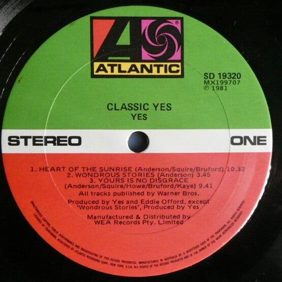 Yes : Classic Yes (LP, Comp + 7", Single)