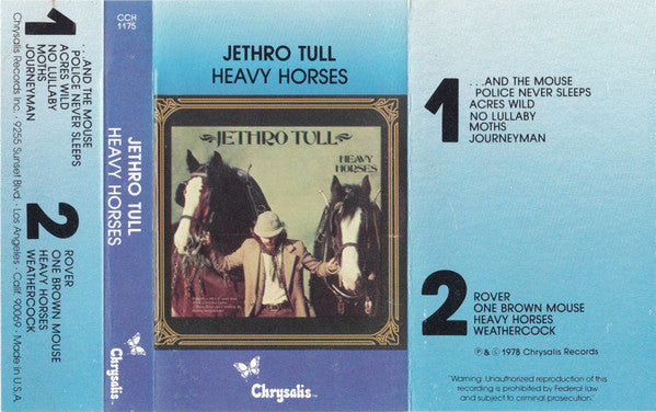 Jethro Tull : Heavy Horses (Cass, Album)
