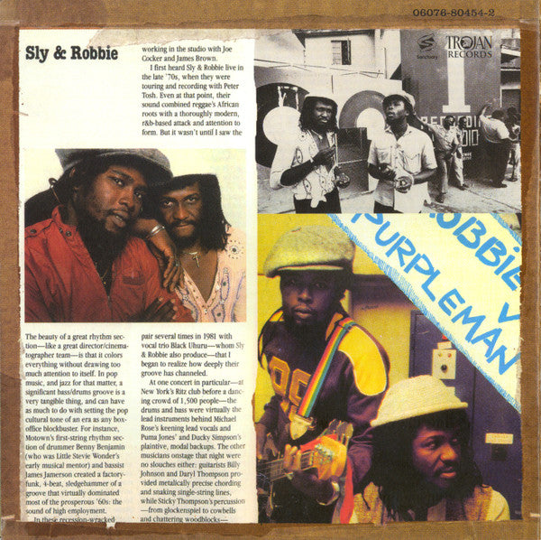 Sly & Robbie : Riddim (The Best Of Sly & Robbie In Dub 1978 To 1985) (2xCD, Comp)