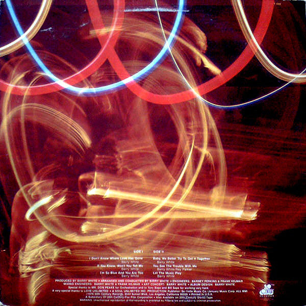 Barry White : Let The Music Play (LP, Album, Ter)