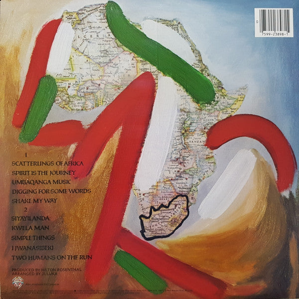Juluka : Scatterlings (LP, Album, All)