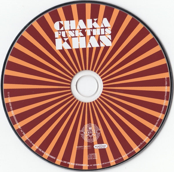 Chaka Khan : Funk This (CD, Album, Dig)